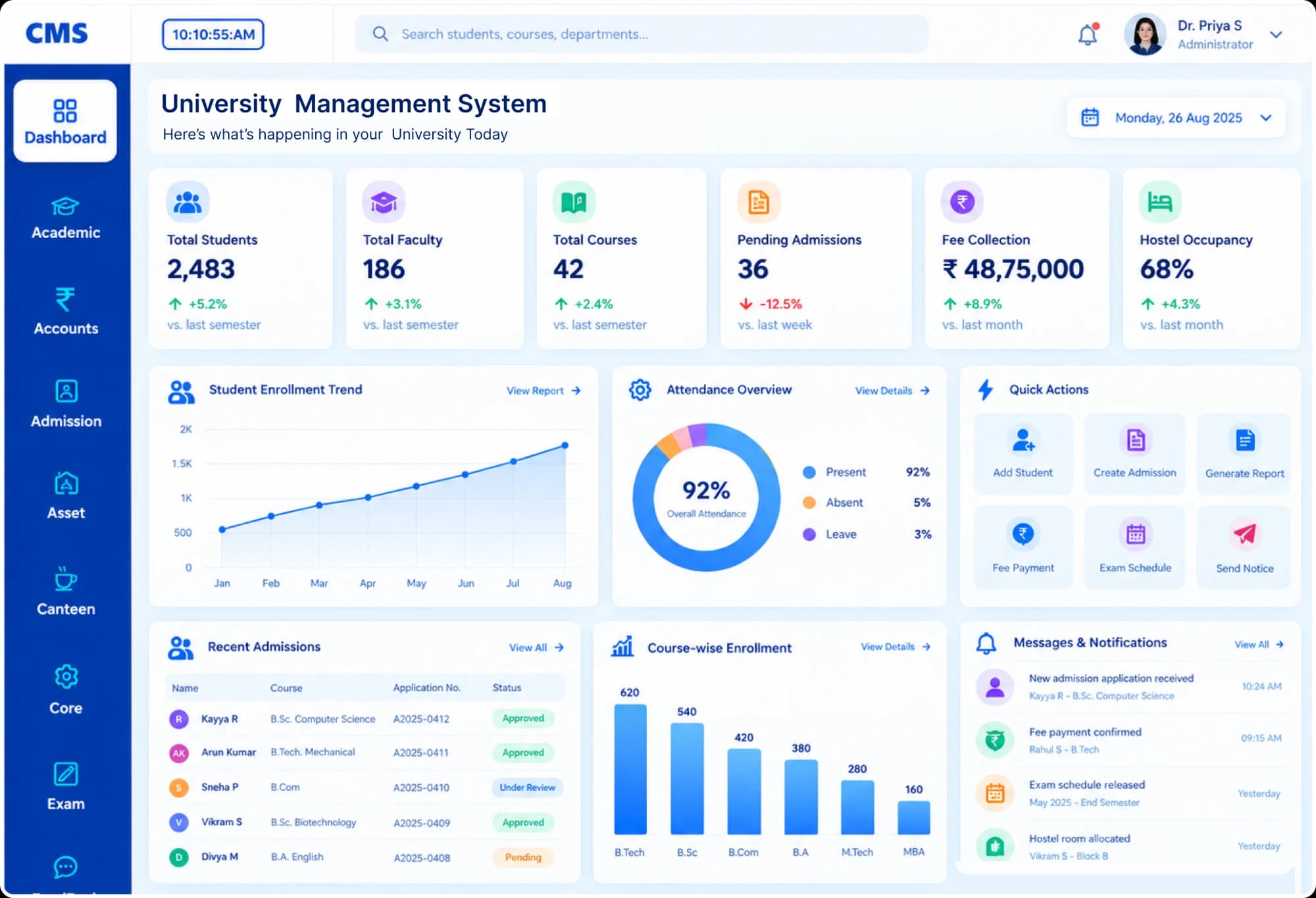 UNIVERSITY ERP